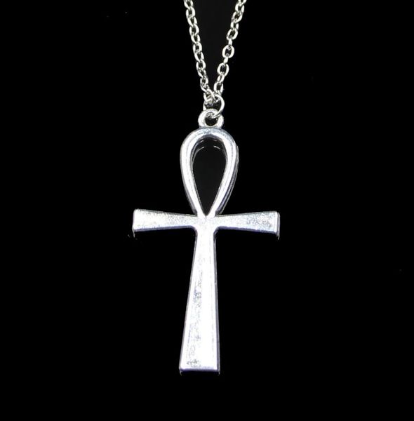 fashion 5228mm cross egyptian ankh life symbol pendant necklace link chain for female choker necklace creative jewelry party gift6599015, Silver
fashion 5228mm cross egyptian ankh life symbol pendant necklace link chain for female choker necklace creative jewelry party gift6599015, Silver