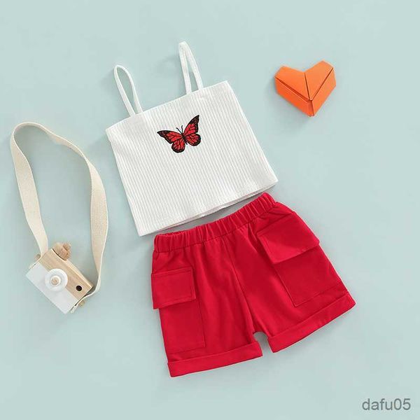 clothing sets 0-4y summer lovely baby girls clothes sets 2pcs butterfly printed camisole +solid shorts clothing r230815, White
clothing sets 0-4y summer lovely baby girls clothes sets 2pcs butterfly printed camisole +solid shorts clothing r230815, White