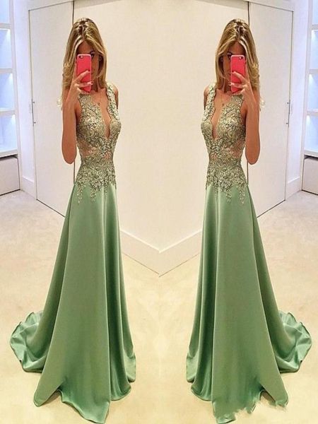 2020 elegant olive green evening dresses wear v neck satin lace appliques beading sleeveless prom gowns plus size formal part4207903, Black;red
2020 elegant olive green evening dresses wear v neck satin lace appliques beading sleeveless prom gowns plus size formal part4207903, Black;red