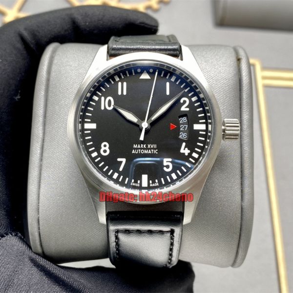 21 styles luxury watches 326501 pilot mark xvii 40mm stainless steel automatic mechanical mens watch black dial leather strap gents wristwat, Slivery;brown
21 styles luxury watches 326501 pilot mark xvii 40mm stainless steel automatic mechanical mens watch black dial leather strap gents wristwat, Slivery;brown