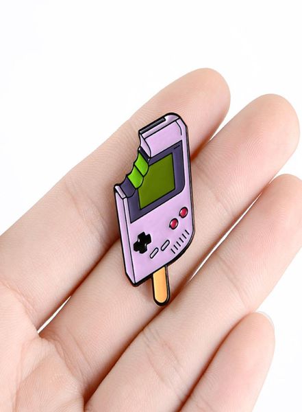 fashion cartoon popsicle game console brooches paint enamel lapel pins zinc alloy brooch for women funny denim jacket shirt badge 1383340, Gray
fashion cartoon popsicle game console brooches paint enamel lapel pins zinc alloy brooch for women funny denim jacket shirt badge 1383340, Gray