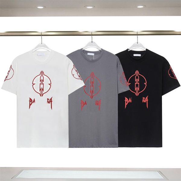 fashion 23 spring/summer new letter pattern round neck short sleeve t trend t-shirt quality exquisite printed men and women -xxxl, White
fashion 23 spring/summer new letter pattern round neck short sleeve t trend t-shirt quality exquisite printed men and women -xxxl, White