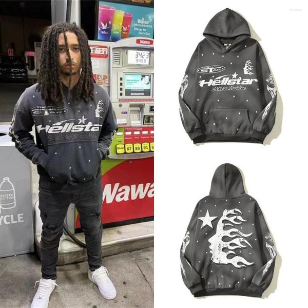 Men's Hoodies Hellstar High Street Vintage Letter Print Hoodie Fashion Sports And Women's
Men's Hoodies Hellstar High Street Vintage Letter Print Hoodie Fashion Sports And Women's