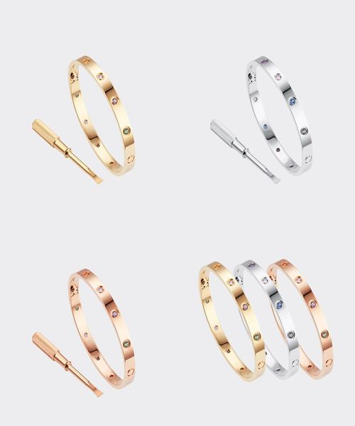bangle love screw bracelet designers bracelets colored diamond designer jewelry women titanium steel goldplated never fade not al5162168, Black
bangle love screw bracelet designers bracelets colored diamond designer jewelry women titanium steel goldplated never fade not al5162168, Black
