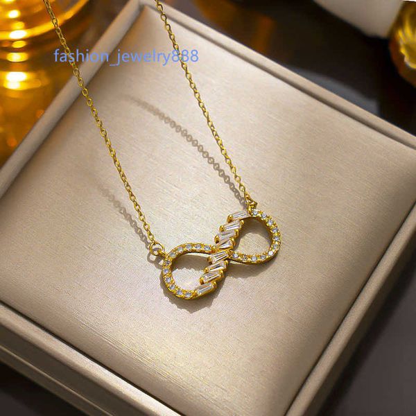 designer diamond pendant necklace new 8-line love necklace women's infinite love double 8-line connection pendant minimalist decorative, Black
designer diamond pendant necklace new 8-line love necklace women's infinite love double 8-line connection pendant minimalist decorative, Black