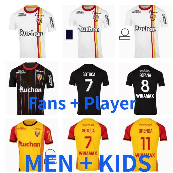 23 24 rc lens maillot de foot soccer jerseys frankowski seko fofana kakuta 2023 2024 child football shirt men kids kit enfants sotoca medina, Black;yellow
23 24 rc lens maillot de foot soccer jerseys frankowski seko fofana kakuta 2023 2024 child football shirt men kids kit enfants sotoca medina, Black;yellow