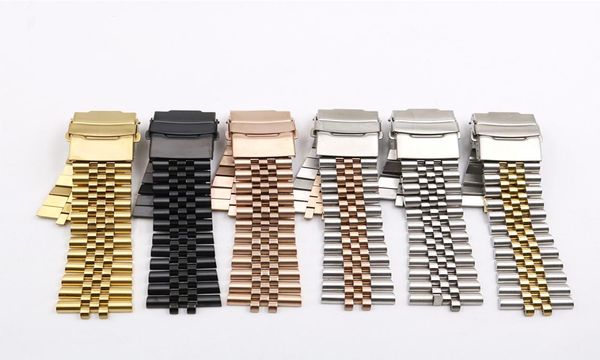 19mm stainless steel watchband curved end strap fold buckle clasp wrist belt bracelet silver for rol watch accessories3629096, Black;brown
19mm stainless steel watchband curved end strap fold buckle clasp wrist belt bracelet silver for rol watch accessories3629096, Black;brown