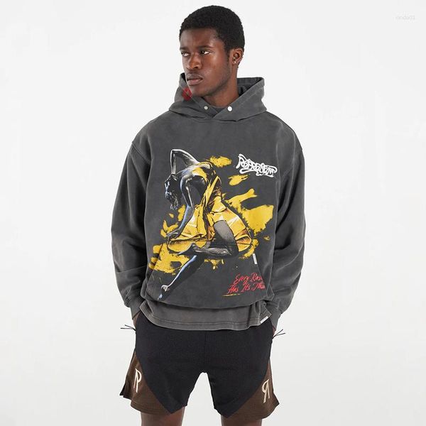 men's hoodies every rose vintage hoodie gold dancing girl print cotton end and women's loose hooded, Black
men's hoodies every rose vintage hoodie gold dancing girl print cotton end and women's loose hooded, Black