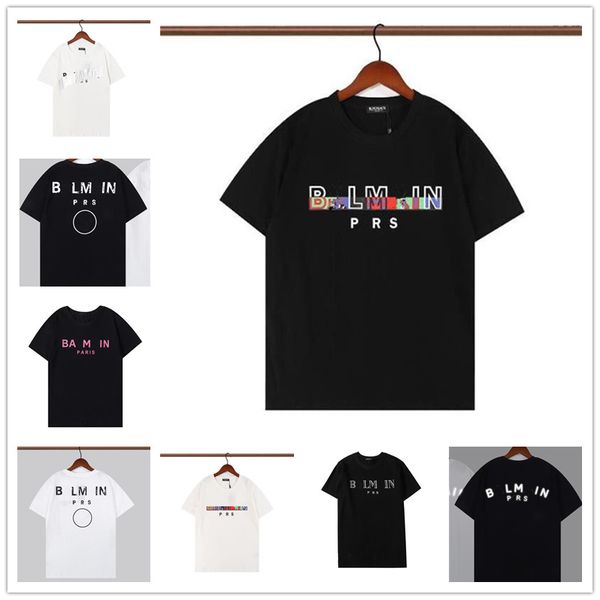 2023 fw 23ss new arrivals mens women luxury balmains designer tees white t-shirt print shorts tshirt o-neck short sleeve man clothing produc, White;black
2023 fw 23ss new arrivals mens women luxury balmains designer tees white t-shirt print shorts tshirt o-neck short sleeve man clothing produc, White;black