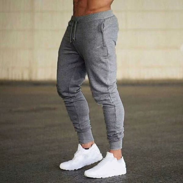 

Streetwear Joggers Brand Mens Pants Casual Trousers Gym Fitness Pant Elastic Breathable Tracksuit Bottoms Sports Sweatpants Elastic Man cotton Haren Pants, 099