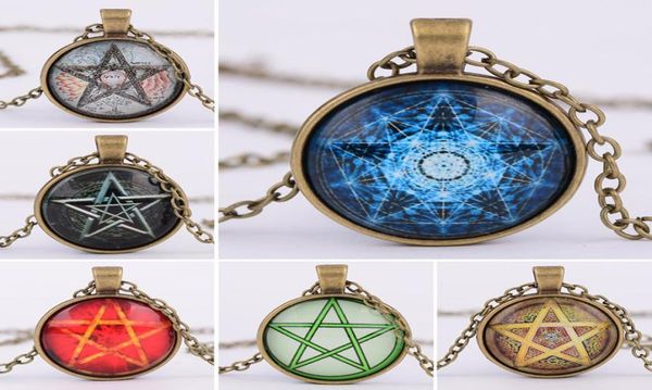 fashion vintage mysterious pentagram circle glass lockets pendant necklaces for women and men witchcraft necklace jewelry g8859918, Silver
fashion vintage mysterious pentagram circle glass lockets pendant necklaces for women and men witchcraft necklace jewelry g8859918, Silver