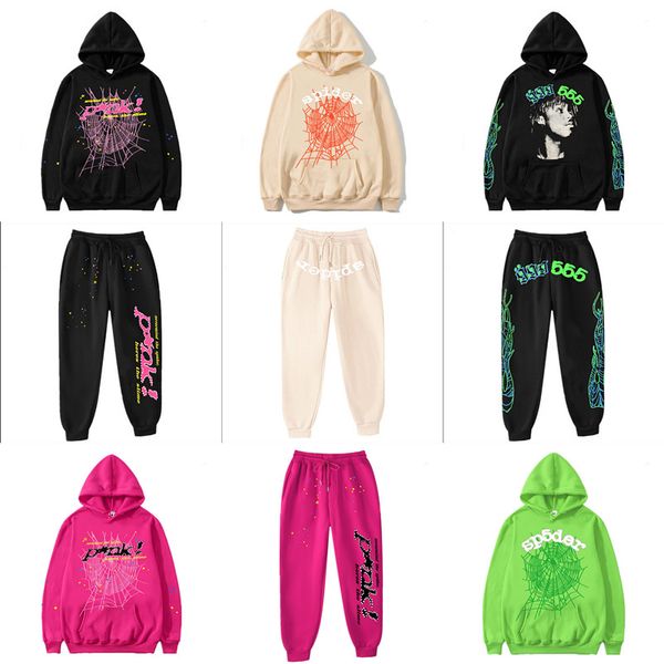 mens tracksuit man spider hoodie designer sweatpants spider 555 hoodies sp5der pants pink blue hoodie women jumpers streetwear pullover cott, Black
mens tracksuit man spider hoodie designer sweatpants spider 555 hoodies sp5der pants pink blue hoodie women jumpers streetwear pullover cott, Black