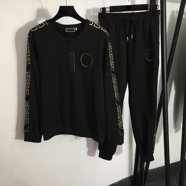 luxury shirts tracksuits womens cotton tees pants personality embroidery sport tracksuit fashion two pieces suit sets, Black
luxury shirts tracksuits womens cotton tees pants personality embroidery sport tracksuit fashion two pieces suit sets, Black
