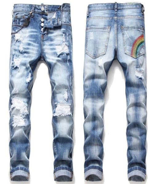 mens rips stretch black jeans fashion slim fit washed motocycle denim pants panelled hip hop trousers a117847022, Blue
mens rips stretch black jeans fashion slim fit washed motocycle denim pants panelled hip hop trousers a117847022, Blue