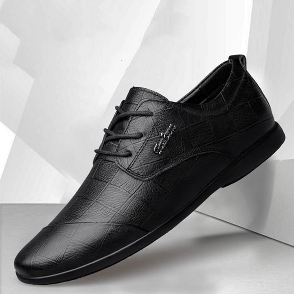 dress shoes man cow leather spring summer male shoe business oxfords men's loafers formal footwear brand retro luxury designers 230814, Black
dress shoes man cow leather spring summer male shoe business oxfords men's loafers formal footwear brand retro luxury designers 230814, Black
