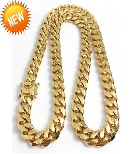 18k gold miami cuban link chain necklace men hip hop stainless steel jewelry necklaces9698674, Silver
18k gold miami cuban link chain necklace men hip hop stainless steel jewelry necklaces9698674, Silver