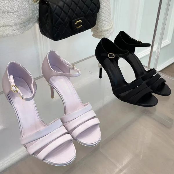 designer womens luxury pearl sandals women satin material elegant temperament black white one word buckle shoes ladys back heel high heels s
designer womens luxury pearl sandals women satin material elegant temperament black white one word buckle shoes ladys back heel high heels s