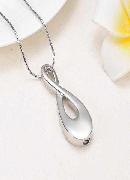 t006 big infinity high polishing stainless steel cremation necklace in memory of the loss love funeral urn casket3605500, Silver
t006 big infinity high polishing stainless steel cremation necklace in memory of the loss love funeral urn casket3605500, Silver
