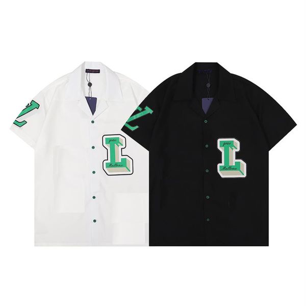 22ss luxury designer shirts men's fashion tiger letter v silk bowling shirt casual shirts men slim fit short sleeve dress shi297q, White;black
22ss luxury designer shirts men's fashion tiger letter v silk bowling shirt casual shirts men slim fit short sleeve dress shi297q, White;black