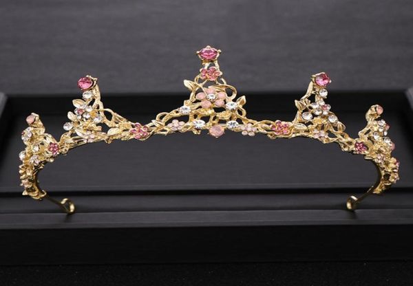 trendy pink crystal princess crown gold wedding tiara bridal diadem rhinestone hair jewelry headpiece wedding hair accessories80889705771, White;golden
trendy pink crystal princess crown gold wedding tiara bridal diadem rhinestone hair jewelry headpiece wedding hair accessories80889705771, White;golden