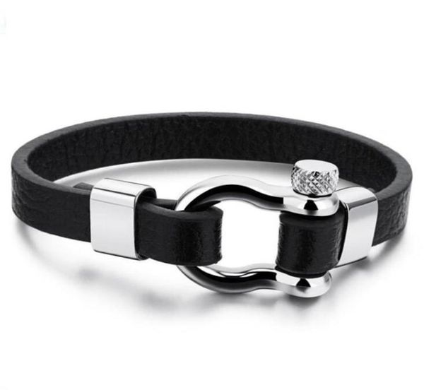 trendy jewelry hip hop leather bracelet men stainless steel mens fashion accessories black casual bracelets charm bangles gifts2532847, Golden;silver
trendy jewelry hip hop leather bracelet men stainless steel mens fashion accessories black casual bracelets charm bangles gifts2532847, Golden;silver