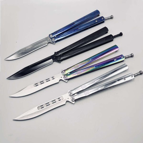 tactical knife new particle orca butterfly training knife integrated alloy handle cnc blade training balisong trainer
tactical knife new particle orca butterfly training knife integrated alloy handle cnc blade training balisong trainer