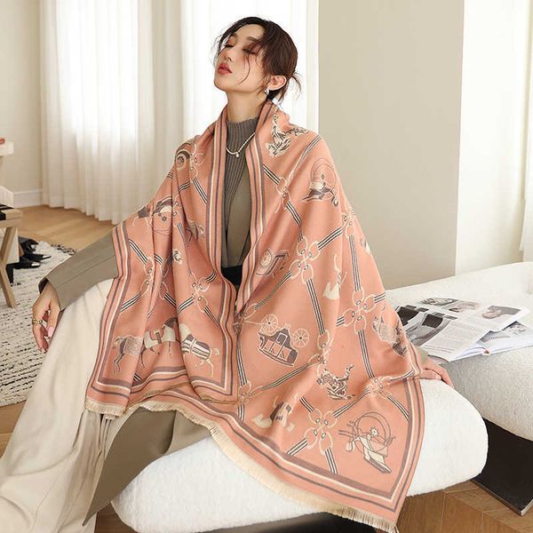 cashmere autumn and winter 2023 carriage new vintage scarf fashion decoration long style with warm women's shawl 3rh8, Blue;gray
cashmere autumn and winter 2023 carriage new vintage scarf fashion decoration long style with warm women's shawl 3rh8, Blue;gray