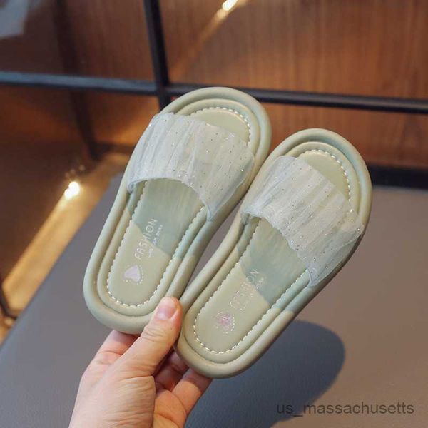 slipper girls slippers 2023 summer new style fashion mesh sandals one-shaped slippers children' soft sole beach shoes r230815, Black;grey
slipper girls slippers 2023 summer new style fashion mesh sandals one-shaped slippers children' soft sole beach shoes r230815, Black;grey