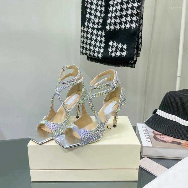 dress shoes pearl high-heeled cross thin strap handmade color diamond stiletto square toe open-toed sandals for women, Black
dress shoes pearl high-heeled cross thin strap handmade color diamond stiletto square toe open-toed sandals for women, Black