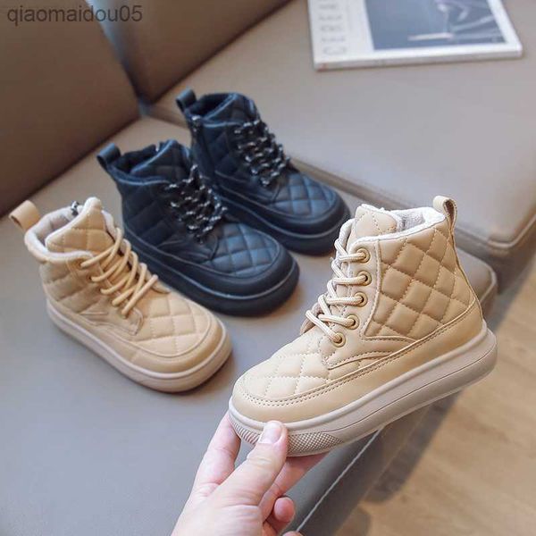 sneakers children's cotton boots 2023 winter british style plush short boots lightweight children's fashion solid leather boots z2, Black;red
sneakers children's cotton boots 2023 winter british style plush short boots lightweight children's fashion solid leather boots z2, Black;red