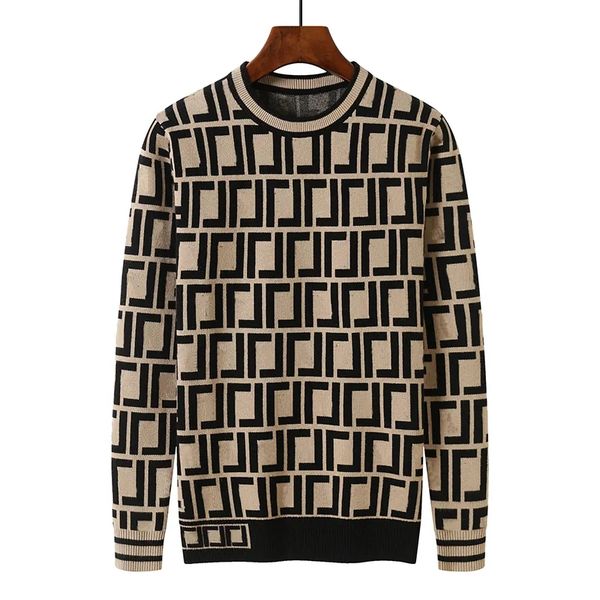 23ss men's sweater designer cardigan jumper men's sweaters round collar autumn winter warmth jumper loose pullover clothing, White;black
23ss men's sweater designer cardigan jumper men's sweaters round collar autumn winter warmth jumper loose pullover clothing, White;black