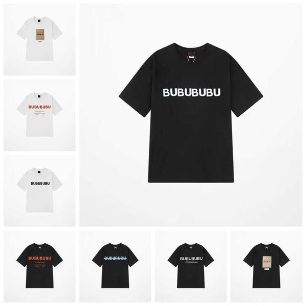 designer luxury burbrerys classic t shirt chest letter printed mens and womens summer breathable high street cotton loose tees, White;black
designer luxury burbrerys classic t shirt chest letter printed mens and womens summer breathable high street cotton loose tees, White;black