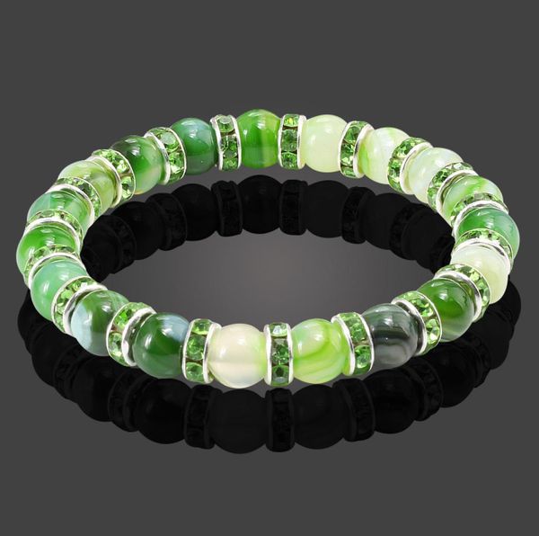 vintage natural green agates stone bracelet with colorful rhinestone sliver beads handmade strand bracelets bangles yoga jewelry5815880, Black
vintage natural green agates stone bracelet with colorful rhinestone sliver beads handmade strand bracelets bangles yoga jewelry5815880, Black