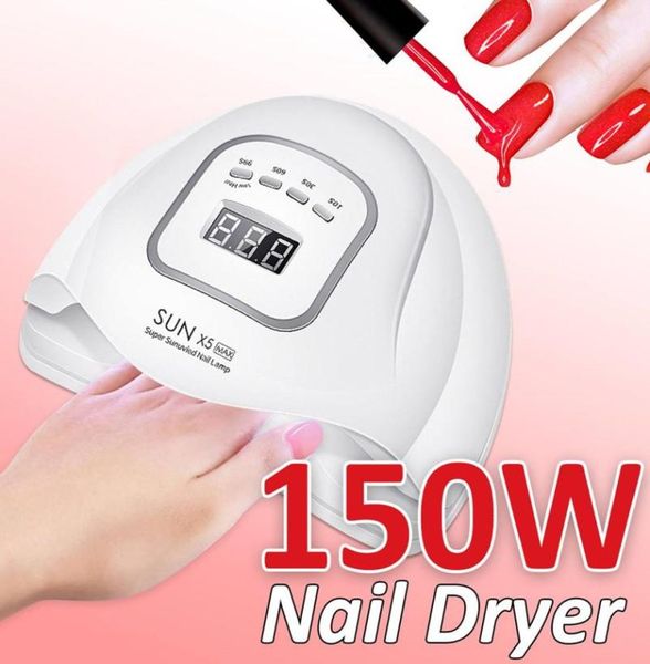 sun x5 max 150w uv led nail lamp nail dryer curing all gel polish 10s 30s 60s 99s smart light manicure kit7023199
sun x5 max 150w uv led nail lamp nail dryer curing all gel polish 10s 30s 60s 99s smart light manicure kit7023199