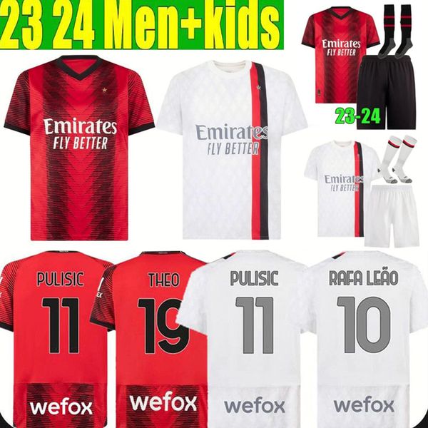23 24 ultimate ac milans soccer jerseys pulisic koche bennacer 2023 2024 giroud de ketelaere r. leao theo home football shirt slimming men k, Black;yellow
23 24 ultimate ac milans soccer jerseys pulisic koche bennacer 2023 2024 giroud de ketelaere r. leao theo home football shirt slimming men k, Black;yellow