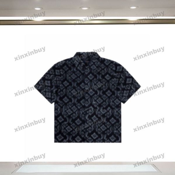 xinxinbuy men designer tee t shirt 23ss letter embroidery washed denim shirt short sleeve cotton women black 334657 xs-l, Black;brown
xinxinbuy men designer tee t shirt 23ss letter embroidery washed denim shirt short sleeve cotton women black 334657 xs-l, Black;brown