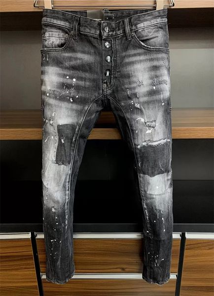23ss mens designer jeans fashion distressed ripped biker slim fit motorcycle denim for men s fashion jean mans pants pour hommes 07, Blue
23ss mens designer jeans fashion distressed ripped biker slim fit motorcycle denim for men s fashion jean mans pants pour hommes 07, Blue