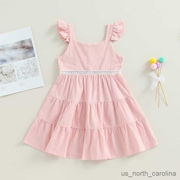 girl's dresses kids girl summer dress cute fly sleeve solid color tiered princess dress swing a-line dress children girls clothes r2308, Red;yellow
girl's dresses kids girl summer dress cute fly sleeve solid color tiered princess dress swing a-line dress children girls clothes r2308, Red;yellow