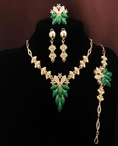 18k gold filled austrian crystal necklace bracelet earring ring wedding jewelry set charming women61993232047254, Black
18k gold filled austrian crystal necklace bracelet earring ring wedding jewelry set charming women61993232047254, Black
