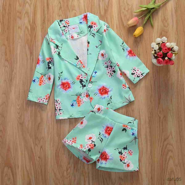 clothing sets baby summer clothing children's girls floral coat shorts two-piece suit kids suit clothes formal sets r230815, White
clothing sets baby summer clothing children's girls floral coat shorts two-piece suit kids suit clothes formal sets r230815, White