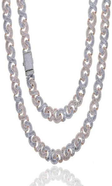 chokers 5a cubic zirconia iced out bling hip hop men boy jewelry two tone rose gold color rectangle cz infinity cuban necklace9330596, Golden;silver
chokers 5a cubic zirconia iced out bling hip hop men boy jewelry two tone rose gold color rectangle cz infinity cuban necklace9330596, Golden;silver