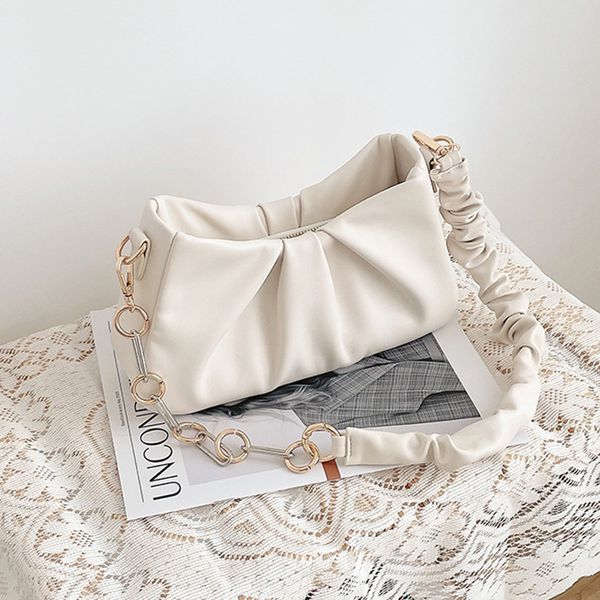 fashion pleated cloud single shoulder bag for women solid color zipper oblique straddle bag for small people versatile white dumpling bag un
fashion pleated cloud single shoulder bag for women solid color zipper oblique straddle bag for small people versatile white dumpling bag un