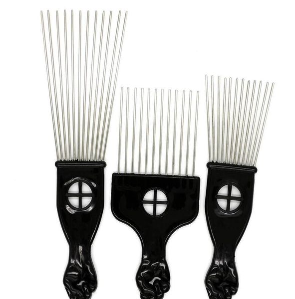 brushes black plast handle brush stianless steel wide teeth metal hair pick afro comb with fist rueqb yo4nq9811748, Silver
brushes black plast handle brush stianless steel wide teeth metal hair pick afro comb with fist rueqb yo4nq9811748, Silver