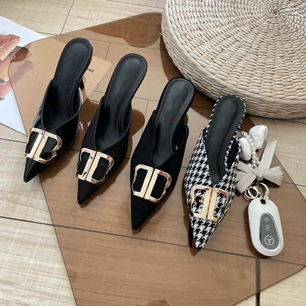 designer womens square knife bb high heel shoes dress shoes thick plaid lacquer leather super fleece back strap sandals high heel boat shoes, Black
designer womens square knife bb high heel shoes dress shoes thick plaid lacquer leather super fleece back strap sandals high heel boat shoes, Black