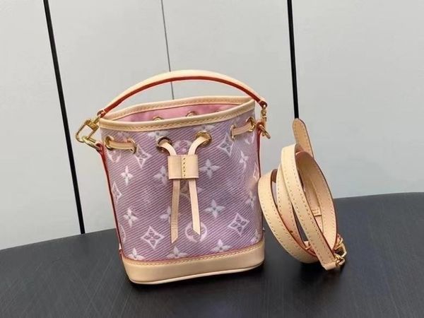 m82427 new women's bag luxury shoulder bag handbag bucket bag