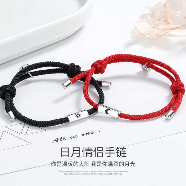 Luxury Bulgr top jewelry accessories designer woman Sun Moon Love Couple Bracelet for Men and Women A Pair of Long Distance Love Gifts Magnet Attracting Bracelet
Luxury Bulgr top jewelry accessories designer woman Sun Moon Love Couple Bracelet for Men and Women A Pair of Long Distance Love Gifts Magnet Attracting Bracelet