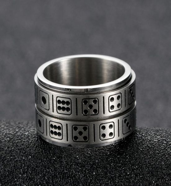 creative 316l titanium steel double ring dice rotatable ring party fun game ring whole stainless steel jewelry customization6710267, Golden;silver
creative 316l titanium steel double ring dice rotatable ring party fun game ring whole stainless steel jewelry customization6710267, Golden;silver
