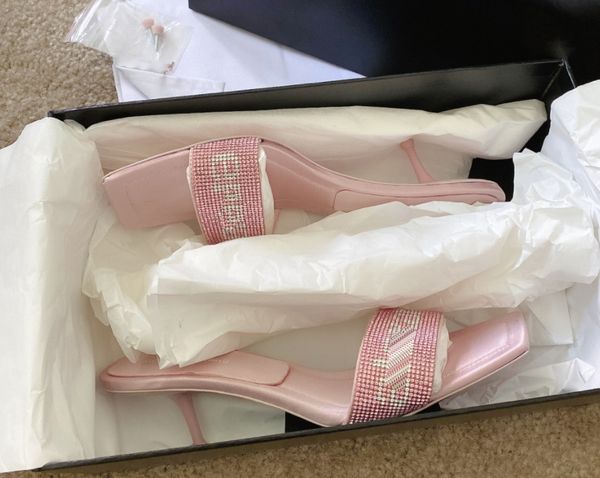 luxury rhinestone slim heels letter sandals 2023 four seasons new square head slim heels women's shoes, Black
luxury rhinestone slim heels letter sandals 2023 four seasons new square head slim heels women's shoes, Black