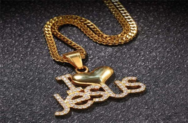 bling cubic zirconia jesus pendant necklace for men iced out gold plated letters necklaces mens gold hip hop designer brand jewelr4094618, Silver
bling cubic zirconia jesus pendant necklace for men iced out gold plated letters necklaces mens gold hip hop designer brand jewelr4094618, Silver