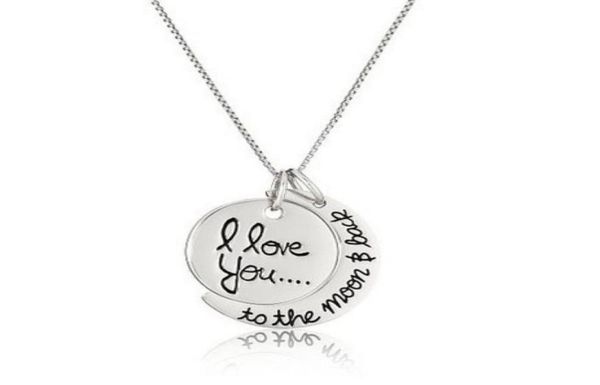 moon necklace i love you to the moon and back for mom sister family pendant valentine039s day present20073713969005, Silver
moon necklace i love you to the moon and back for mom sister family pendant valentine039s day present20073713969005, Silver